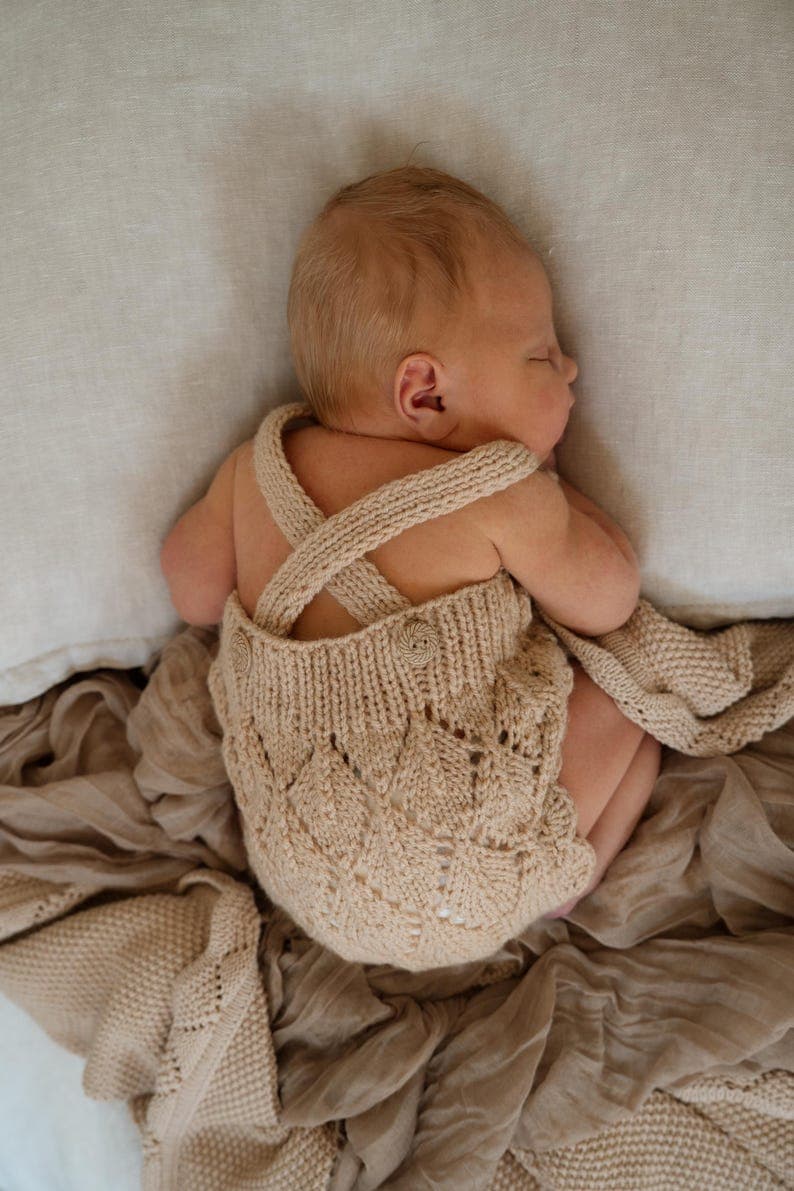 Handmade baby romper