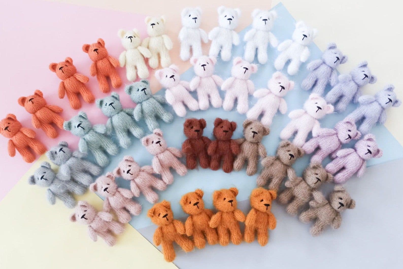 Knit Stuffed Bears