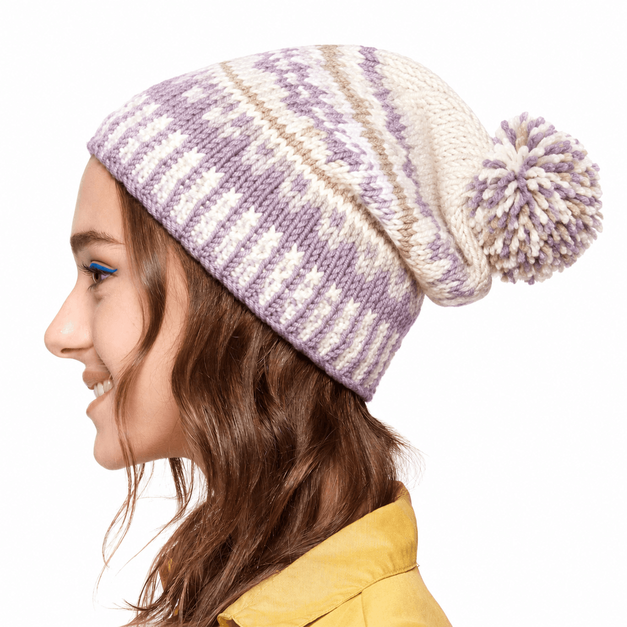 Fair Isle Knit Beanie Pattern